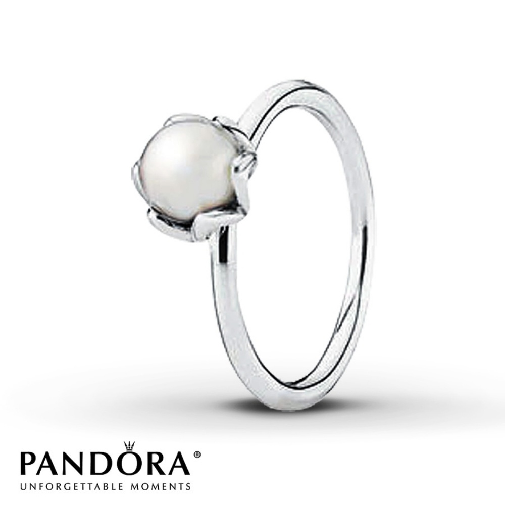 Pandora pearl ring with FREE ring!